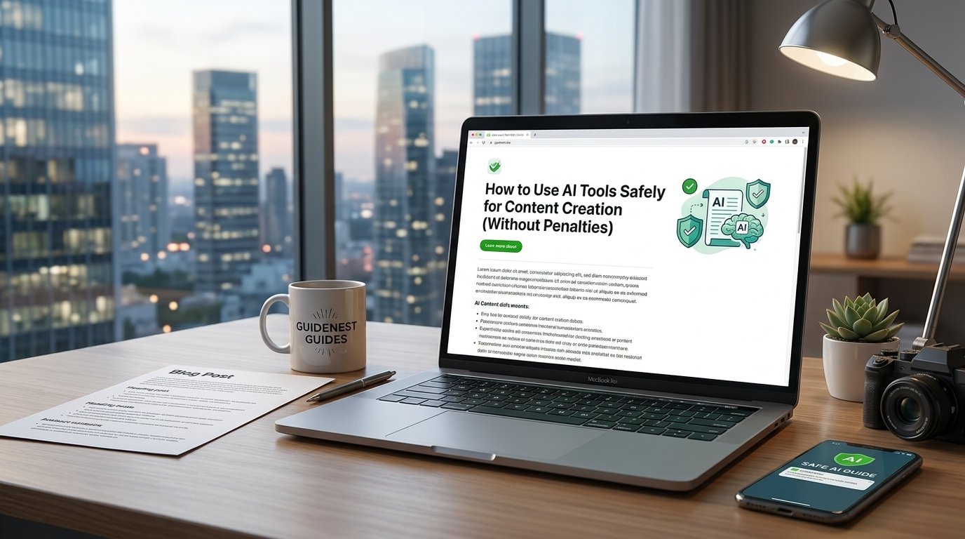 How to Use AI Tools for Content Creation Without Hurting Your Search Rankings